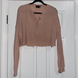URBAN OUTFITTERS pink crop